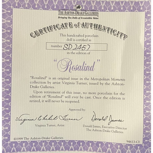 "Limited Edition Delight: Own 'Rosalind' - Picture 7 of 10